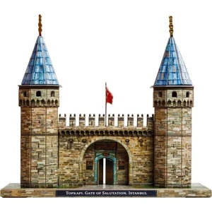 Topkapı Sarayı Selamlık Kapısı 3D Karton Puzzle Yapboz