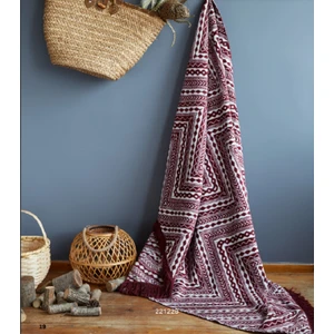 Sesli Home Lüks Peluş Battaniye 14190R Battal Boy 200X230 Kalın Isıtan Battaniye