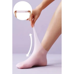 Techno Station Silikon Ayak Nemlendirici Jel Çorap Patik Çatlak Önleyici Koruyucu Patik Ayak Çorabı 1 Çift