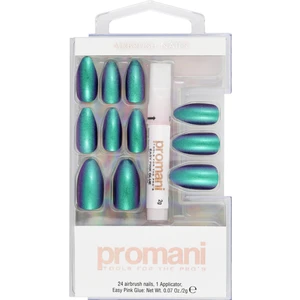 Neon Petrol Takma Tırnak Kiti PR-5657