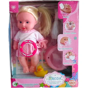 Global Toys Sarı Saçlı Altını Islatan Türkçe Konuşan Et Bebek