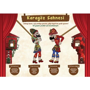 Karagöz Sahnesi Gölge Oyunu