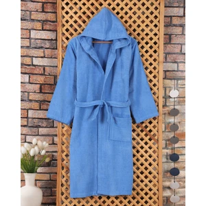 Pamuklu Genç Garson Çocuk Bornozu