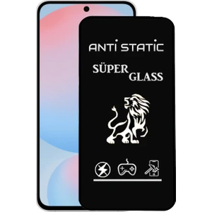 Case World Samsung Galaxy S24 Fe Tam Kaplayan Anti Statik Dayanıklı Süper Cam Ekran Koruyucu