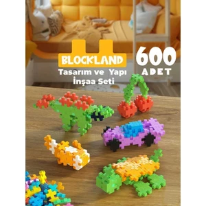 Do Toys Blockland 600 Parça Pixel Tasarımcı Yapı Inşaa Eğitici Oyuncak