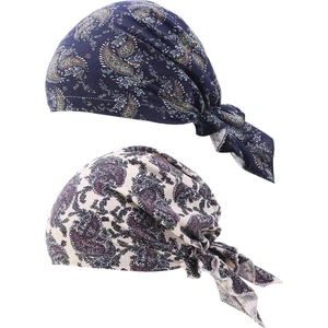 2 / Paket Kadın Başörtüsü Kemoterapi Başlığı Bandana Başlık Şapkası (Yurt Dışından)