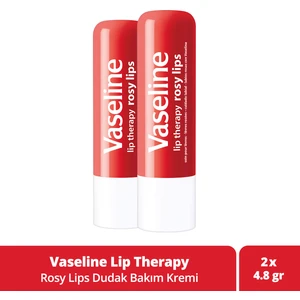 Lip Therapy Dudak Bakım Kremi Rosy Lips 4.8 gr X2