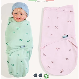Elelelife Bebek Kundak Uyku Tulumu Cırtlı 1 Tog Pembe Sanno