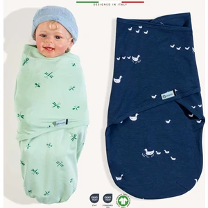 Elelelife Bebek Kundak Uyku Tulumu Cırtlı 1 Tog Indigo Pato
