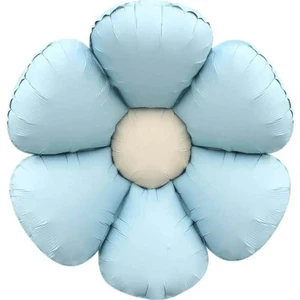 Retro Papatya Pastel Folyo Balon Mavi 60 cm
