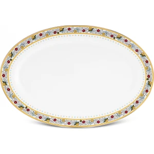 Nevra Kayık Tabak 35 Cm