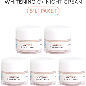 Whitening C+ Night Cream 10 gr (5 Adet) - Aydınlatıcı Gece Kremi