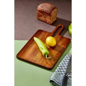 40X22 cm Ahşap Kesme Tahtası - Sağlam ve Şık Tasarım, Çok Amaçlı Kullanım