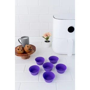 Onikiden Airfryer Yapışmaz Kek Muffin Kalıbı 6’lı - Tüm Hava Fritözleriyle Uyumlu SL33