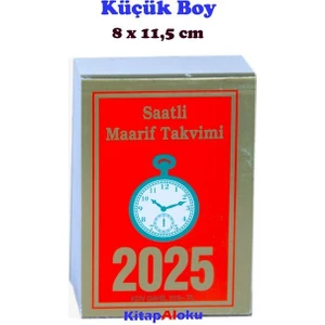 Eminönü Gezgini 2025 Saatli Maarif Duvar Takvimi Küçük Boy