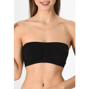 Miss Fit Kadın Straplez Pedli Örme Seamless Dikişsiz Basic Kadın Büstiyer