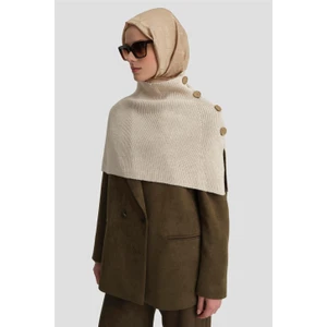 Triko Pelerin 24KD4224 Bej