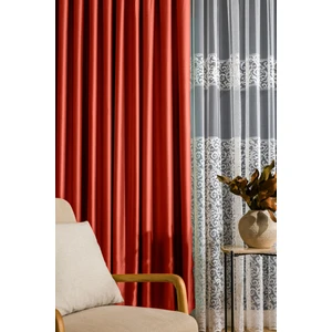 Lunett Home Blackout Karartma Pilesiz Ekstraforlu Düz Dikim Perde Tek Kanat V15