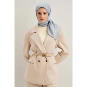 Jakarlı Ipek Pamuk Eşarp 2410698