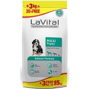 La Vital Maxi Somonlu Yavru Köpek Maması 12 kg