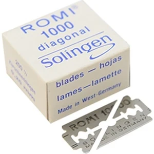 Romi Solingen Hassas Kumaş Terazi Gramaj Jilet 1/2 0.20MM 100ADET