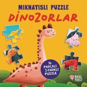 Dinozorlar - Mıknatıslı Puzzle Kitap