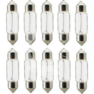10 Adet 12V C5W 36MM Orta Boy Standart Sofit Ampul