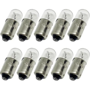 10 Adet 12V T4W 53 Tip Standart Ampul BA9S