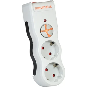 TSK19022 Powersurge2 Enerji Koruma Prizi 2li 1050 Joule Siyah