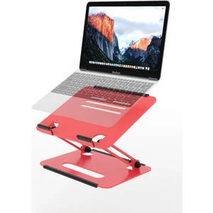 Basic 2 Tüm Modellerle Uyumlu Çelik Sınırsız Açıda Kolay Ayarlanır Laptop Standı Yükseltici