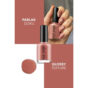 Alix Avien Nude Pembe Oje 85 - Yüksek Pigmentli Uzun Süreli Kalıcılık Hızlı Kuruma - Nail Lacquer 85
