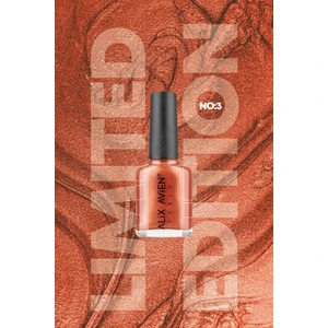 Alix Avien Limited Edition Sedefli Somon Oje-Yüksek Pigmentli Uzun Süreli Kalıcı Hızlı Kuruma-Nail Lacquer No:3