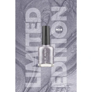 Alix Avien Limited Edition Simli Nude Bej Oje-Yüksek Pigmentli Kalıcılık Hızlı Kuruma-Nail Lacquer No:8