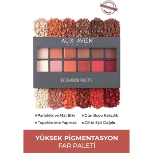 12 li Far Paleti - Eyeshadow Palette 999 All Seasons 15,6 g
