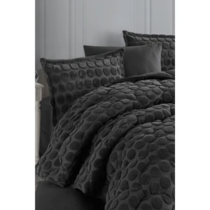 Nordqueen Wellsoft Jakarlı Çift Kişilik Uyku Seti Perle Antrasit