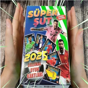 Sepeti Yeni Sezon Süper Şut Hologramlı Seri 2024 Futbol Kartı 360 Kart