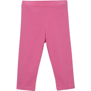 Şeker pembe Basic Kız Çocuk Diz Altı Tayt Kapri
