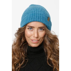 Tiftik Katlamalı Yıkamalı Triko Örgü Bere