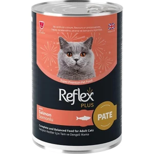 Plus Pate İçinde Parçacıklı Somonlu Yetişkin Kedi Konservesi 395 gr