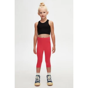 Nar Çiçeği Basic Kız Çocuk Diz Altı Tayt Kapri