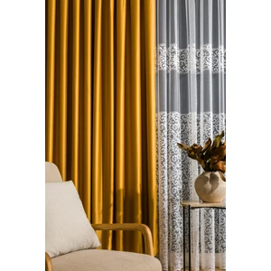 Lunett Home Blackout Karartma Pilesiz Ekstraforlu Düz Dikim Perde Tek Kanat V18