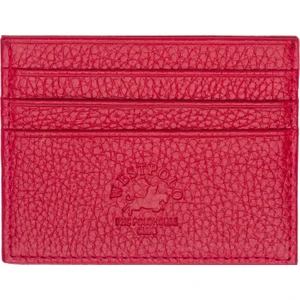 West Polo  Deri Bol Kartlıklı Kırmızı Unisex Kartlık WPT041