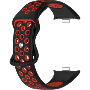 Xiaomi Smart Band 9 Pro Uyumlu Delikli Yumuşak Silikon Kordon Kayış