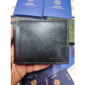 Crazy Deri Tipi Yatay Küçük Model Patsız Cüzdan