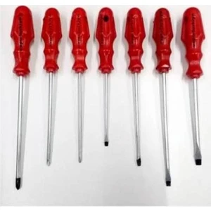 Chrome Vanadium Çelik Tornavida Seti Karışık Düz+Yıldız 7 Parça 4 Düz Tornavida 3 Yıldız 7 Parça Set