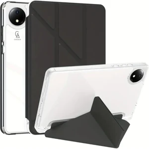Xiaomi Redmi Pad Se 8.7 Inç Uyumlu Kılıf 3 Farklı Stand Kalemlikli Tri Folding Tablet Kılıfı