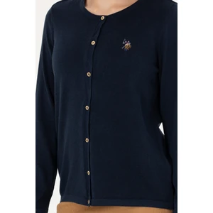 U.S. Polo Assn. Kadın Lacivert Hırka (Triko) 50276610-VR033