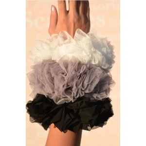 My Vintage Yeni. Kaymaz Terleme Yapmaz Tesettür Şal Eşarp Içi Tüllü Lastikli Topuz  Tokası 3'lü Renk