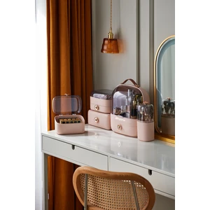S50 Plus Pembe 5 In 1 Makyaj Organizer Seti