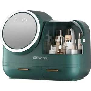 S50 Led Fan Makyaj Organizer Seti Yeşil